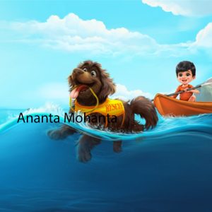 "Dog rescue" Illustration Tutorial video - Image 1