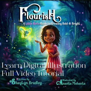 The Girl in Fantasy background - Image 2