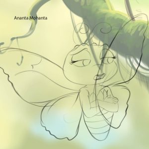 "Butterfly Waiting for Mail" - Animal Character Illustration Video - Image 5