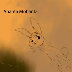 "Leaping Joy" - Bunny Illustration Tutorial on Dynamic Posing and Forest Ambiance - Image 4
